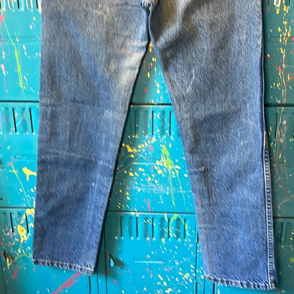 😎Distressed Rustler jeans 29/30 (vintage) M317 - Picture 4 of 12